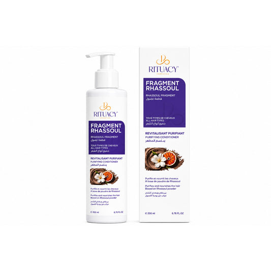 Revitalisant Nourrissant au Rhassoul – Cure Détox Cheveux 14 Jours (200 ml)
