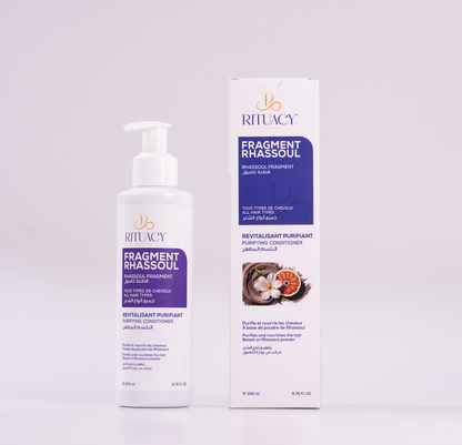 Revitalisant Nourrissant au Rhassoul – Cure Détox Cheveux 14 Jours (200 ml)
