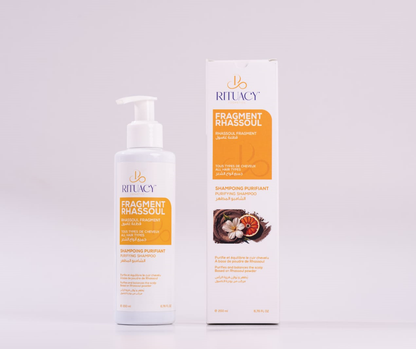Shampoing Purifiant au Rhassoul – Cure Détox Cheveux 14 Jours (200 ml)